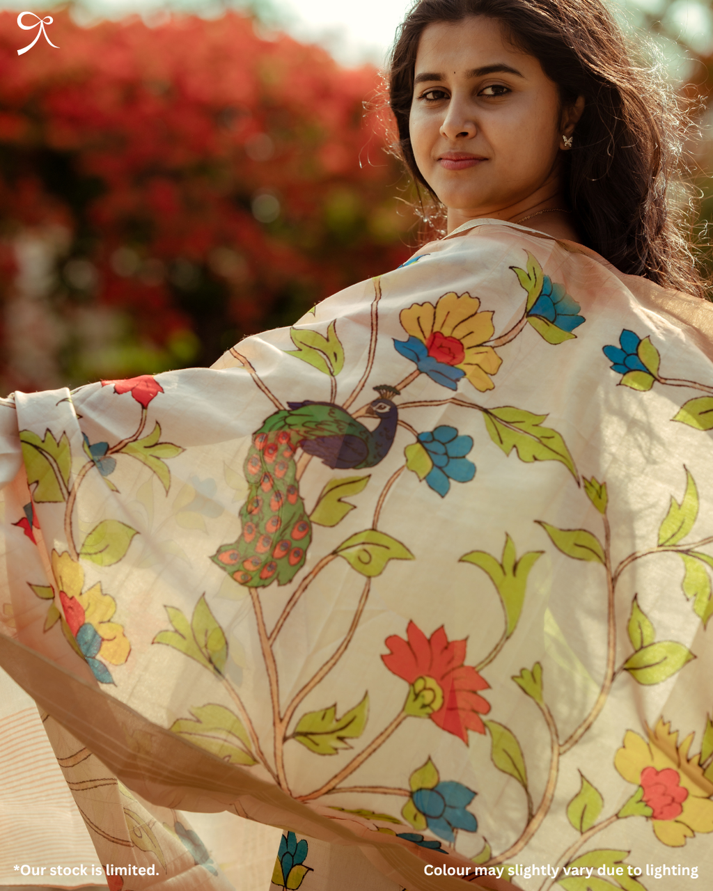 Pretty Vibrant Green Kolam Silk Pichwai Printed 3-Piece Salwar Suit Set