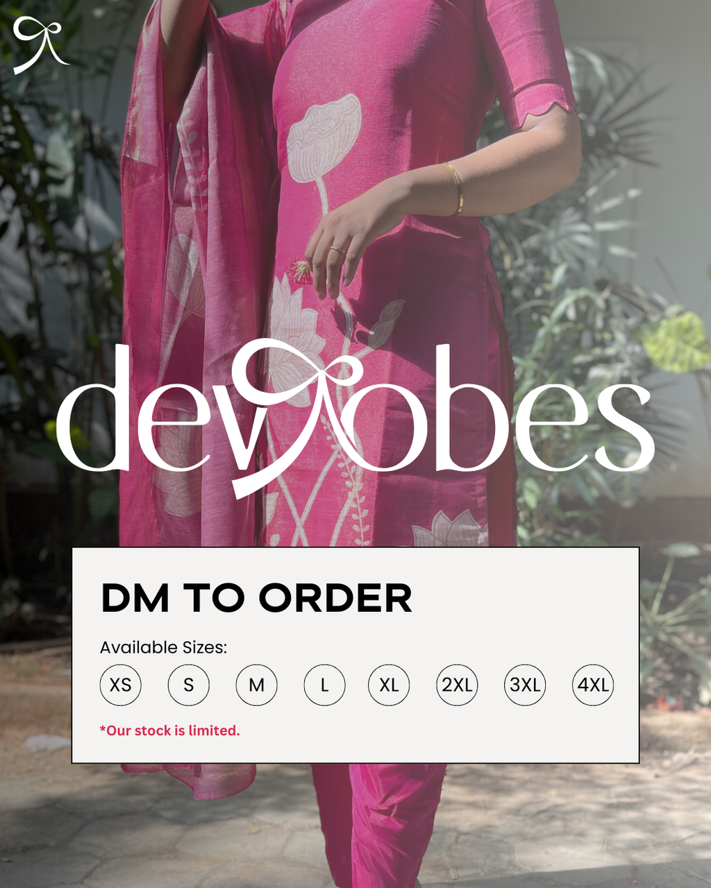 Pink linen muslin salwar suit styled for daily ethnic wear