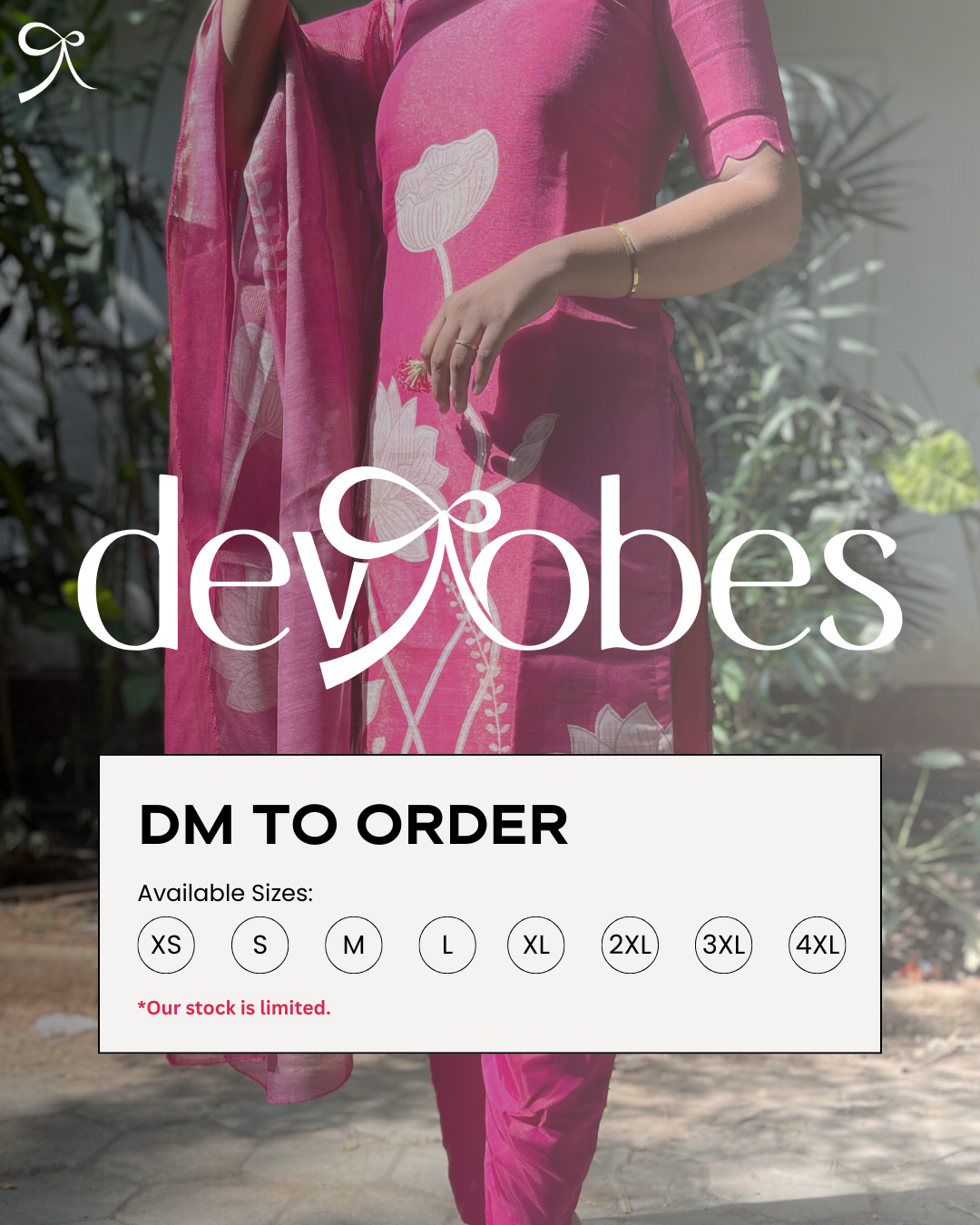 Pink linen muslin salwar suit styled for daily ethnic wear