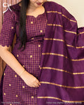 Naval Pazham (Jamun) Malai Silk