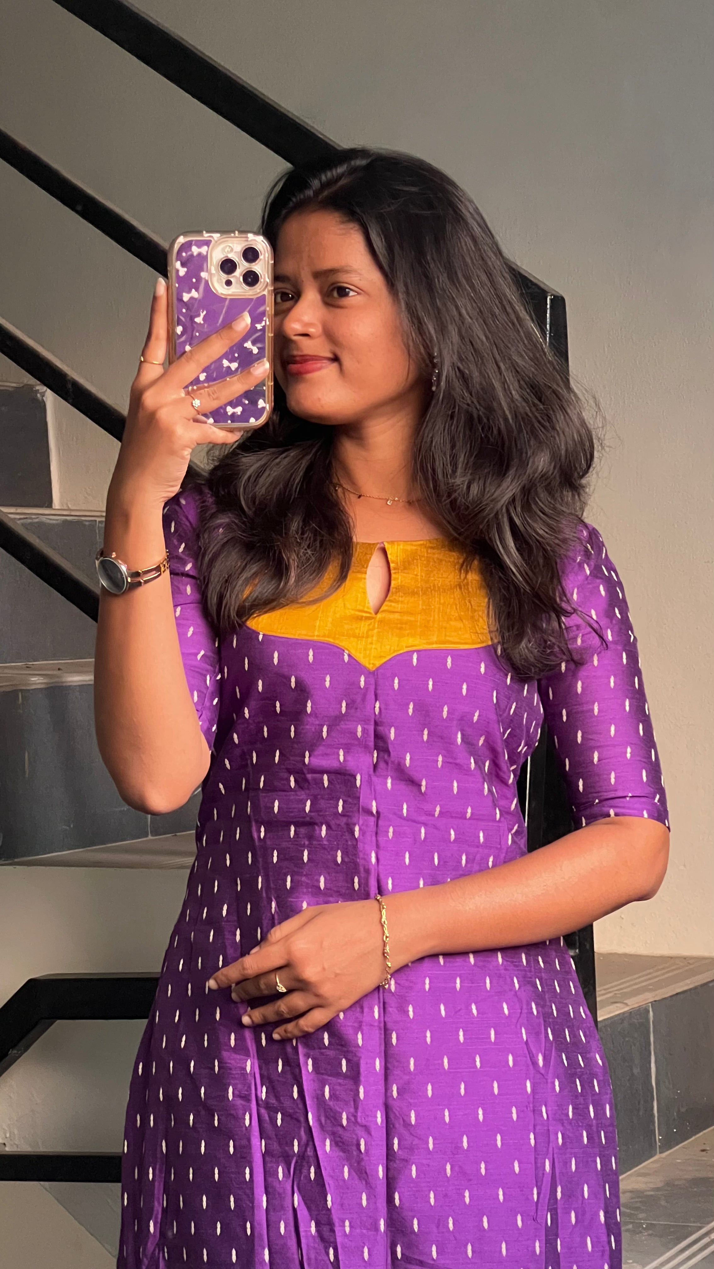 Purple Charm Ethnic salwar suit set