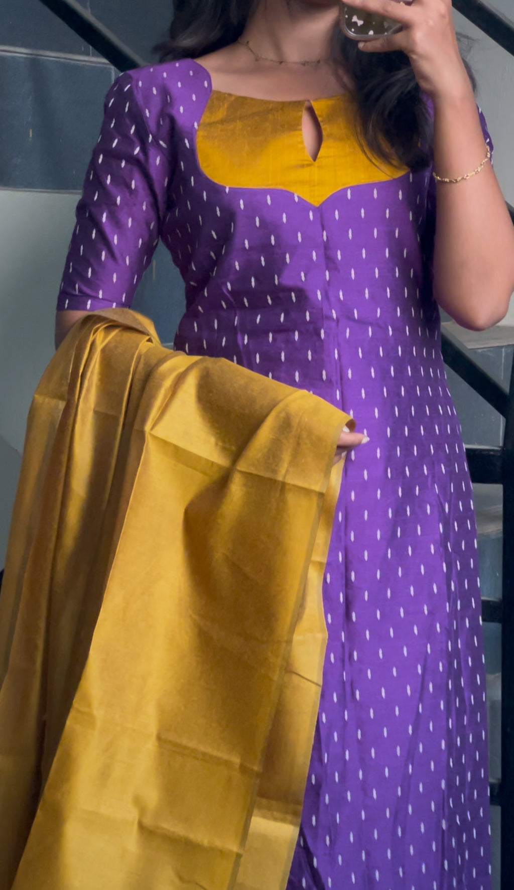 Purple Charm Ethnic salwar suit set