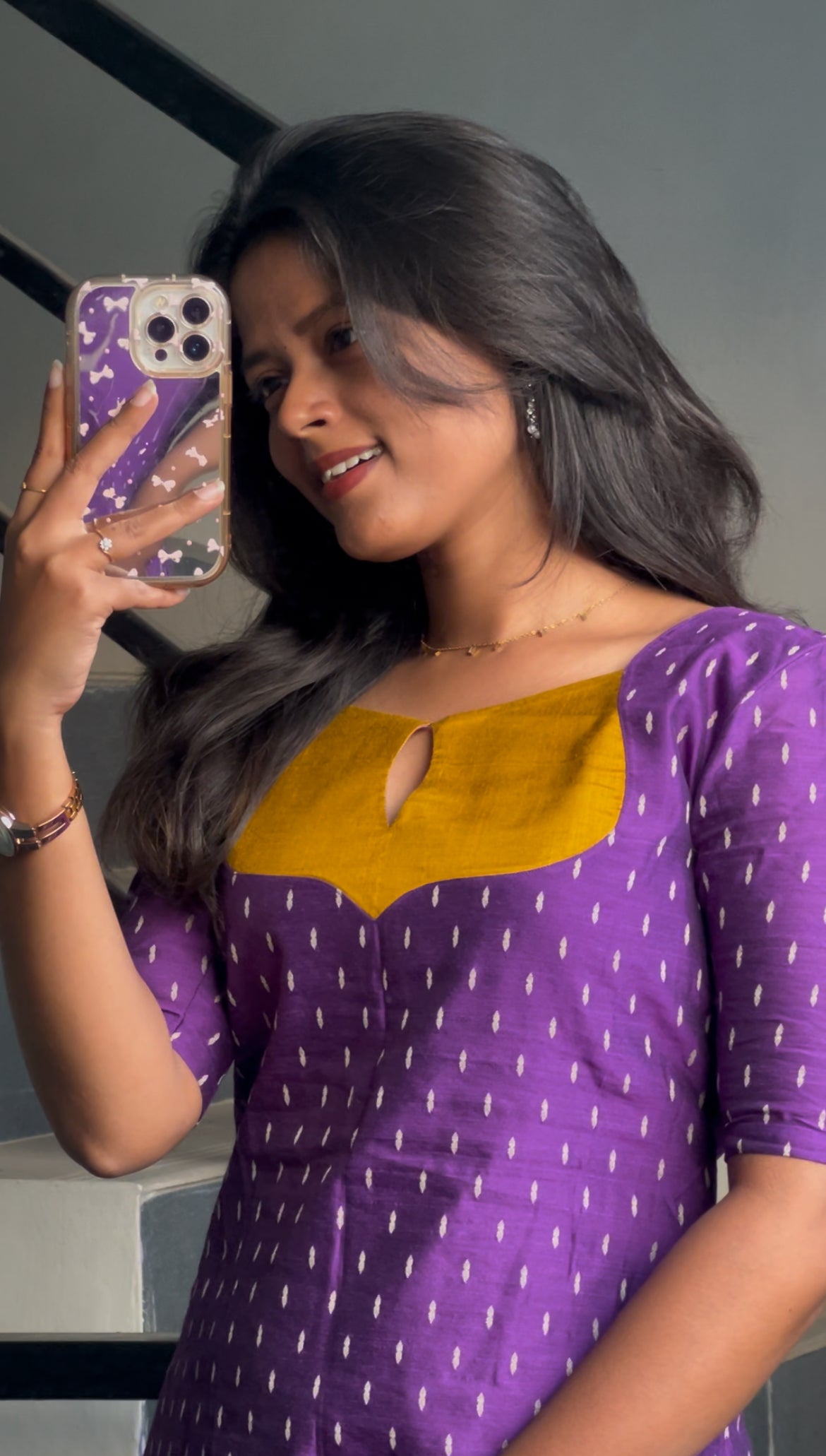 Purple Charm Ethnic salwar suit set