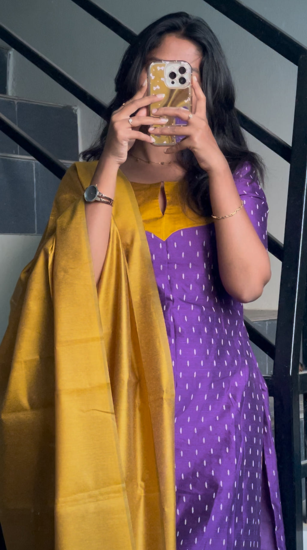 Purple Charm Ethnic salwar suit set