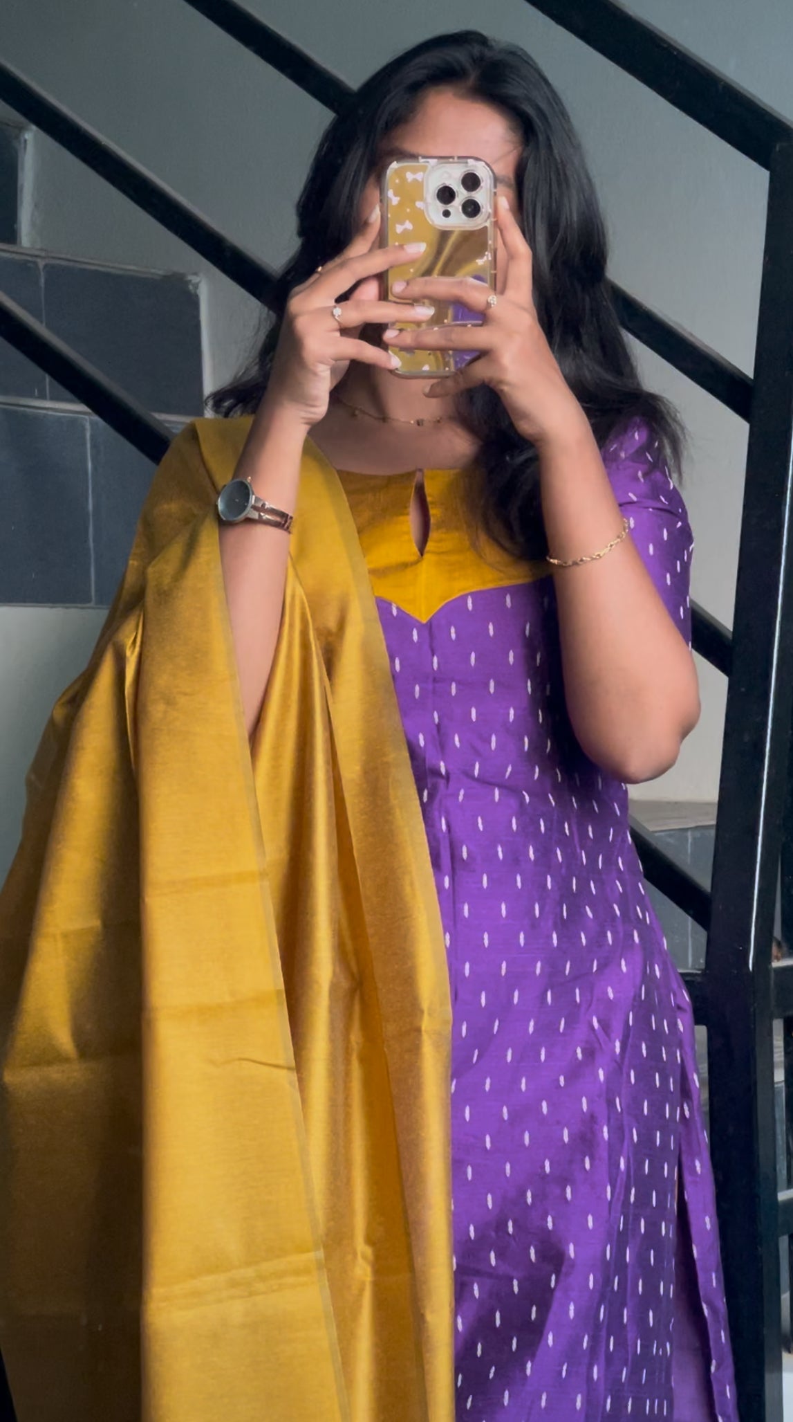 Purple Charm Ethnic salwar suit set